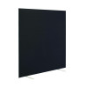 First Floor Standing Screen 1600x25x1200mm Black KF90975