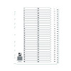 Q-CONNECT A4 1-50 MYLAR INDEX PK10