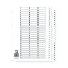 Q-CONNECT A4 1-75 MYLAR INDEX PK10