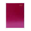Desk Diary 2 Days Per Page A4 Burgundy 2022 KFA42BG22