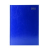 Desk Diary Day Per Page A5 Blue 2022 KFA51BU22