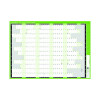 Q-Connect Compact Year Planner Unmounted 590 x 420mm 2021 KFCYP21