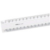 White 30cm Linex Flat Scale Ruler 1:1-500 (Comes with colour coded inserts for ease of use) LXH 433