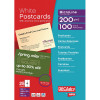 Decadry Postcards A4 Micro-perforated Sheet White (Pack of 100) OCB3325