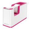 Leitz WOW Tape Dispenser Dual Colour White/Pink 53641023