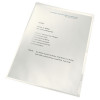 Leitz Recycled Cut Flush Folders A4 Clear (Pack of 100) 40011003