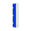 THREE COMPARTMENT LOCKER 300 BLUE
