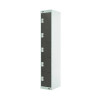 FIVE COMPARTMENT LOCKER 300 D/GREY