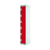 SIX COMPARTMENT LOCKER 300 RED