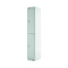Two Compartment Express Standard Locker 300x450x1800mm Light Grey Door MC00155