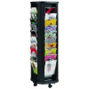 Fast Paper Mobile A4 Carousel Literature Display 40 Compartments F27301