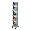 Fast Paper Mobile Literature Display Silver 259N.35