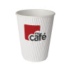 MYCAFE 8OZ RIPPLE WALL HOT CUP PK500