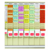 NOBO 7 T-CARD PANEL PLANNING KIT