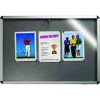Nobo Internal Display Case A0 Grey Felt 31333501