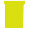 NOBO T-CARD SIZE 2 YELLOW PK100