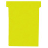 Nobo T-Card Size 4 112 x 180mm Yellow (Pack of 100) 2004004