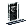 PENTEL IZEE R BLPT PEN 1.0 BLK PK12