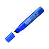 PENTEL MARKER CHISEL TIP BLUE PK6