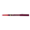 PILOT V7 ROLLERBALL LIQ INK RED PK12