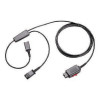 Plantronics Cable Training Cord Black 27019-01