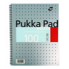 PUKKA JOTTA PAD A4 100PG SILVER PK3