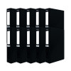 PUKKA BRIGHTS BOX FILE FC BLK PK10