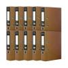 PUKKA RECYCLED L/ARCH A4 KRAFT PK10
