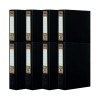 PUKKA RECYCLED BOX FILE FC BLK PK8