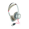 Poly Blackwire 7225 BW7225 Headset USB-A Corded White WW 211154-01