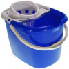 Plastic Mop Bucket c/w Cone Wringer Blue 15Lt per Each