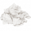 WHITE Cotton Rags Per 10kg