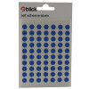 BLICK COLOURED LBLS 8MM BLUE PK9800