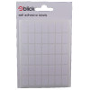 Blick White Labels in Bags 9x16mm (Pack of 20) RS002550