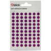 BLICK COLORED LBLS 8MM PURPLE PK9800
