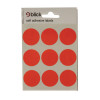 BLICK COLOURED LABELS 29MM RED PK720