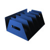 ROTADEX 5 LEVER ARCH FILE RACK BLUE