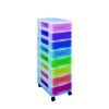 Really Useful Storage Tower With 8 Drawers Multicoloured DT1007
