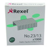 REXEL NO 23 STAPLES 13MM PK1000