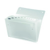 Rexel Ice Expanding Files 13 Pocket Polypropylene A4 Clear (Pack of 10) 2102035