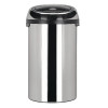CHROME 50L TOUCH TOP BIN 311734
