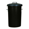 BIN/LID/HANDLES 85 LITRE BLK 311961