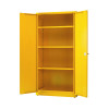 YELLOW 3SHF HAZ STORAGE CABINET 72IN