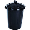 DUSTBIN 80 LITRE BLACK 379770