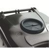 Wheelie Bin With Bottle Bank Aperture 120 Litre Grey 376846