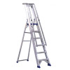ALUM 7 STEP LADDER/PLATFORM 377857