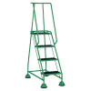 GREEN 4 TREAD STEP LADDER 385140