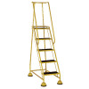 Yellow 5 Tread Step Ladder (Load capacity: 125kg) 385145
