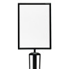 VFM BARRIER SYS SIGN HOLDER A4 BLK