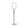 VFM FLAT TOP POST AND SIGN HLDR SLV